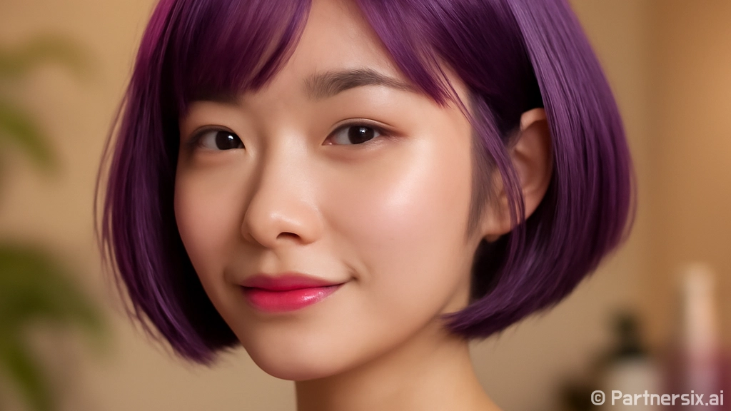 화사한 보브컷 단발 스타일로 변신하는 방법