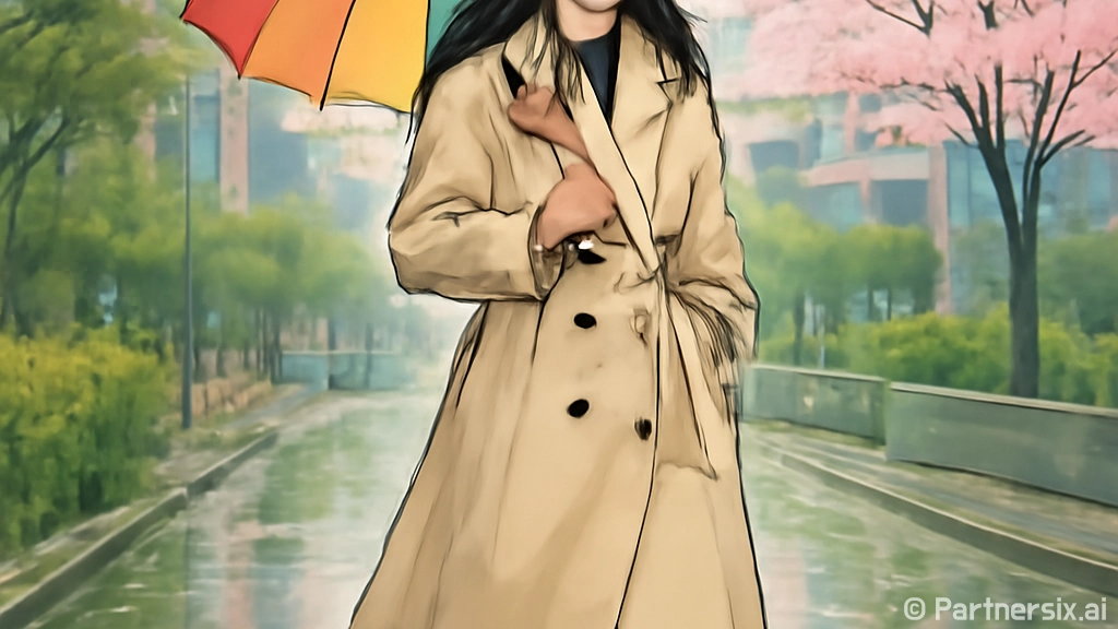 비오는 날, 핀터레…