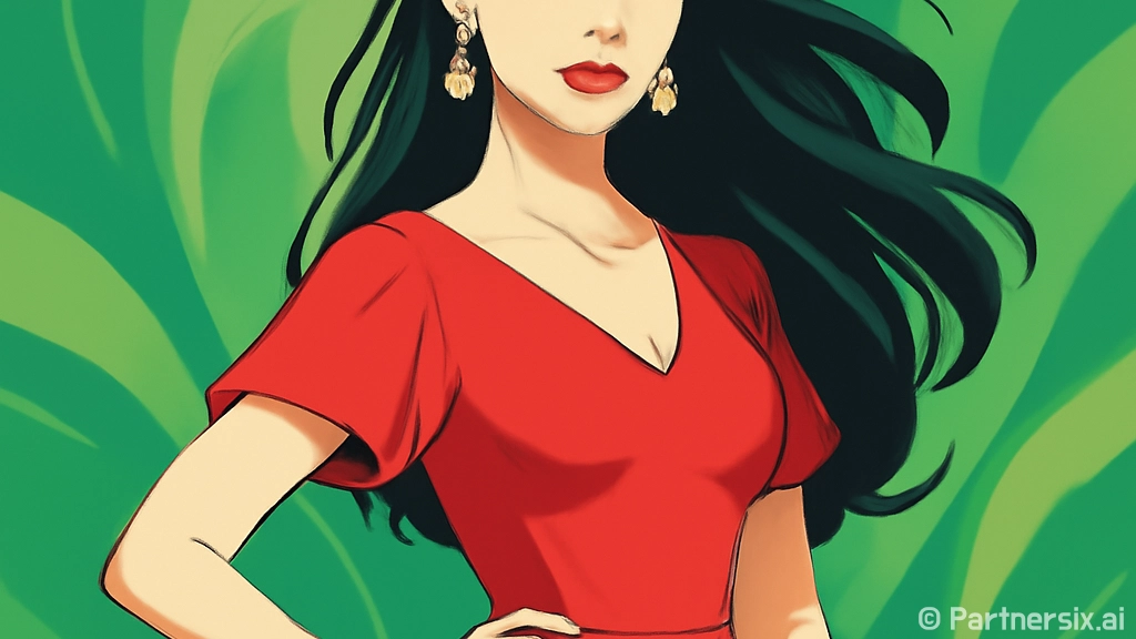 아이유의 새빨간 레…