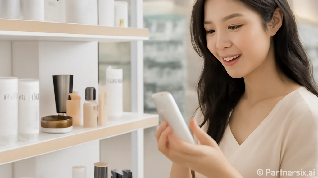 px 화장품을 활용…