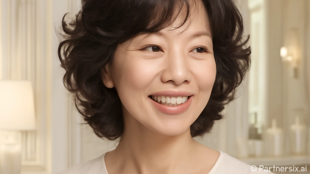 이지현처럼 40대 동안 레이어드컷펌 유지하는 방법