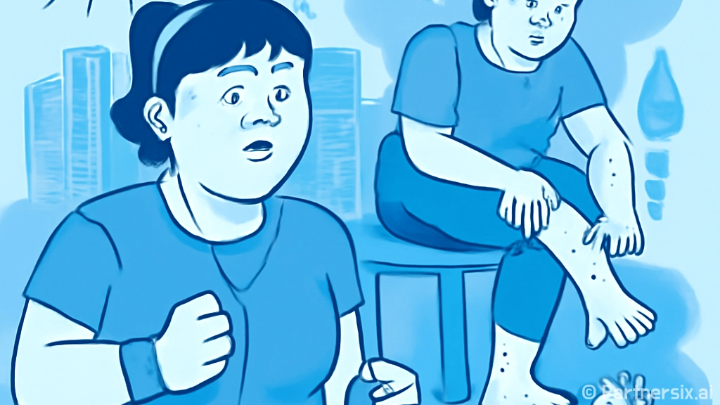 김신영 발땀 문제를…