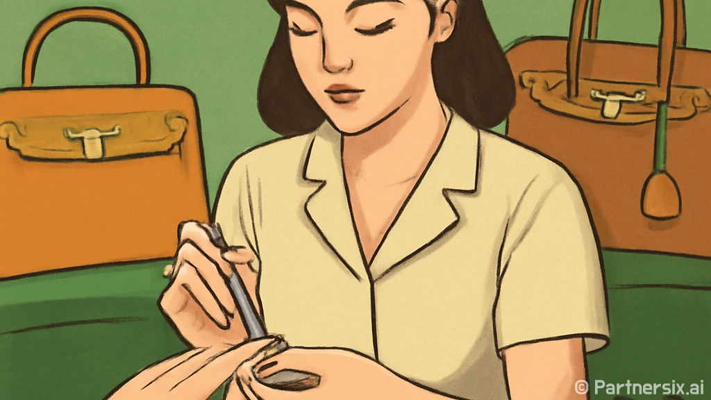 미미가 든 에르메스…