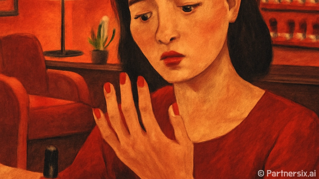 손톱 세로줄 때문에…