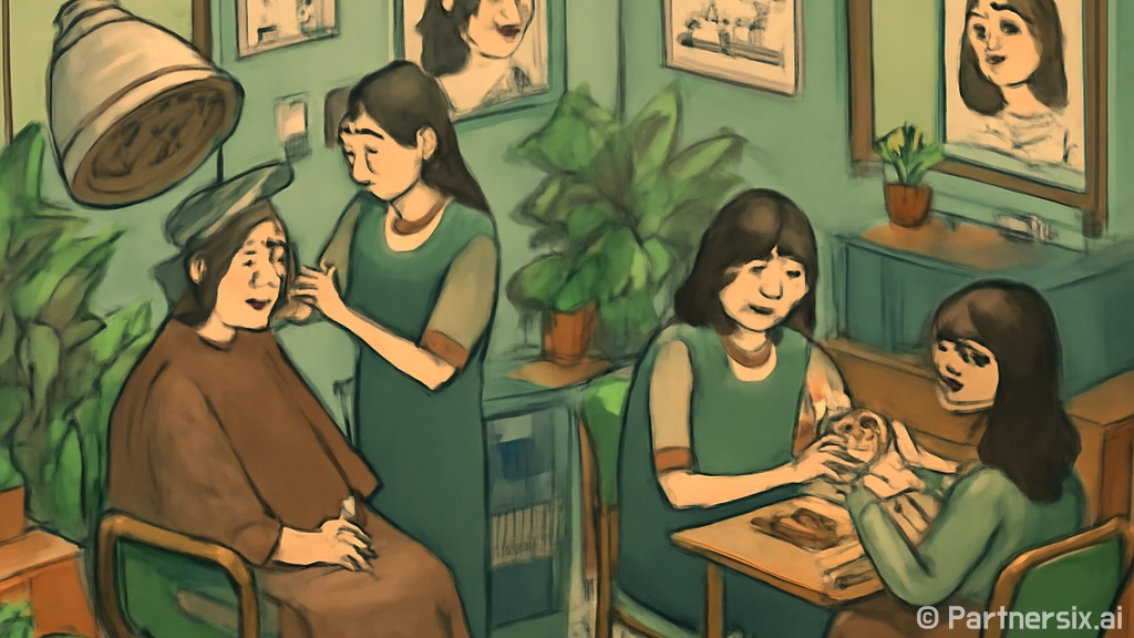 헤어살롱 다녀온 손님 손끝을 보다가 알게 된 진짜 이야기