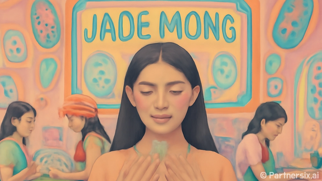 제이드몽 컬러로 손…