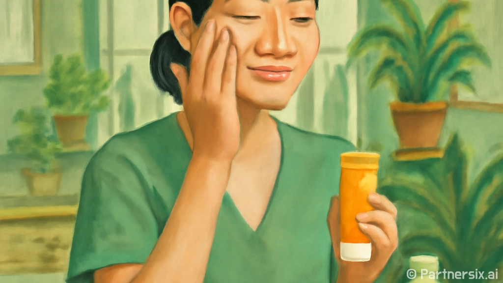 김고은 선크림을 도…