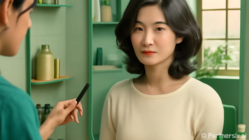 전지현 중단발 레이…
