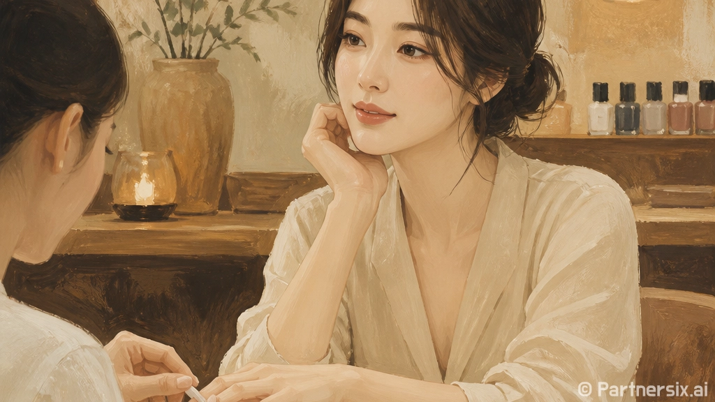 송혜교 사진 보며 …