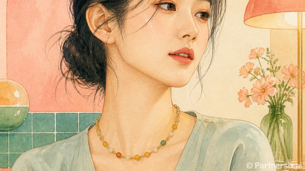 박지현 100만원대 목걸이 찾아봤더니, 손끝까지 조용히 예뻐 보이던 이유