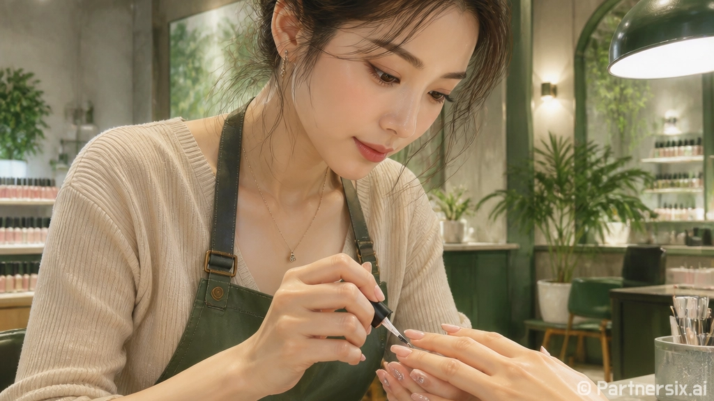 렌시스 마리나 초코 끼고 손님 응대해봤더니, 손끝 컬러까지 달라 보인 이야기