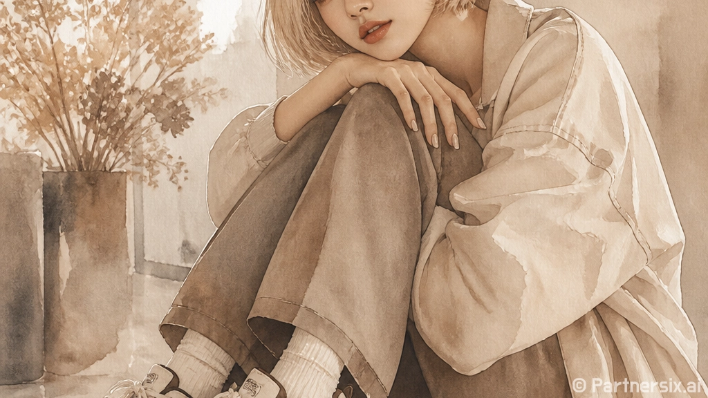한소희 금발 숏단발에 휠라 신상까지, 손끝 컬러까지 바꿔본 8년차 네일리스트 후기