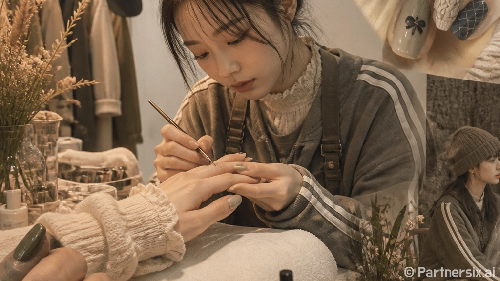 코이세이오 26fw 무드 손끝에 얹어봤더니, 생각보다 오래 예뻤던 네일 이야기