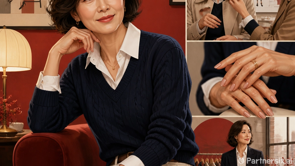 김혜수 50대 프레피룩 따라 손끝까지 맞춰봤더니, 유나 커플룩 논란이 다르게 보였다