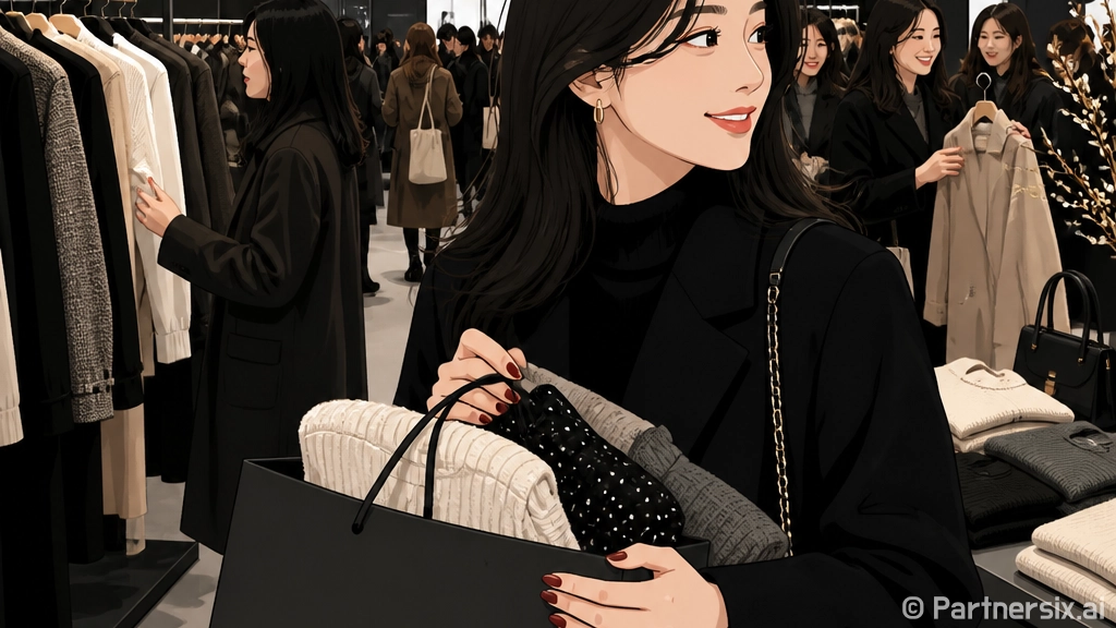 한섬 패밀리세일 다녀온 손님 손끝을 보며 느낀 진짜 쇼핑 후기