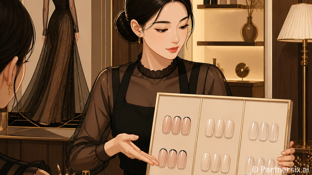 제니 자크뮈스 언더붑 드레스 보고 손끝 컬러까지 상상해본 현장 네일리스트 후기