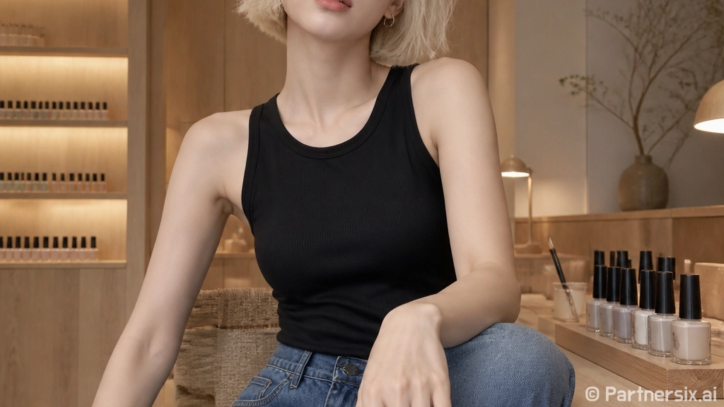 한소희 금발 숏단발 퇴폐미 코디, 손끝까지 맞춰봤더니 분위기가 달라졌다