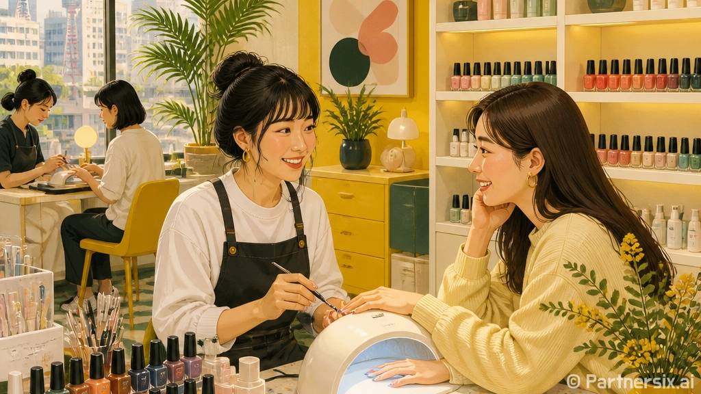 네일숍 8년 차가 …