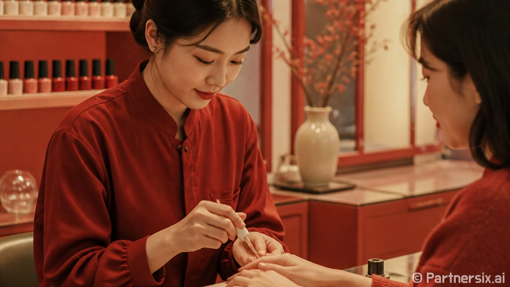 화장품도매로 네일숍…
