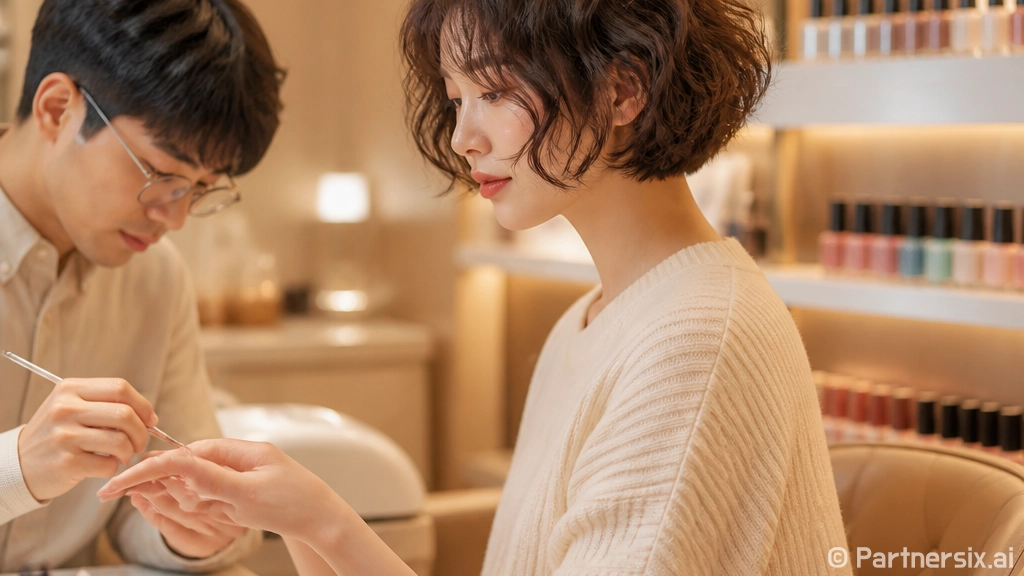 손님들이 캡처해 온 성시경이 반한 연예인 단발펌 스타일, 실제로 보면 이런 느낌이에요