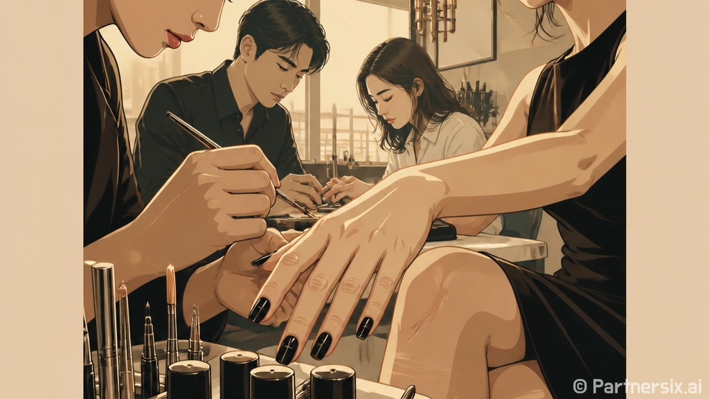 실시간 난리난 여가수 초미니원피스 보고 손끝 컬러까지 맞춰본 현장 네일 이야기