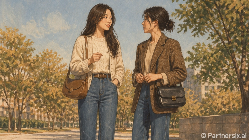 고윤정 가을 데일리룩을 손끝까지 따라가 봤더니, 구찌·샤넬백 매치가 달라 보였다