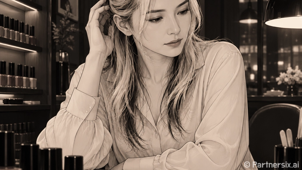 한소희 금발을 손끝 컬러로 옮겨봤더니, 흑발이 더 예뻐 보이는 이유가 보였다