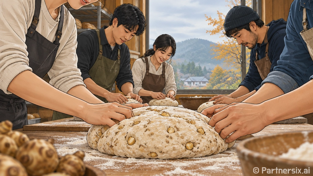 네일리스트가 돼지감자 깜빠뉴 구워봤더니, 손끝에 남는 빵 냄새가 달랐어요