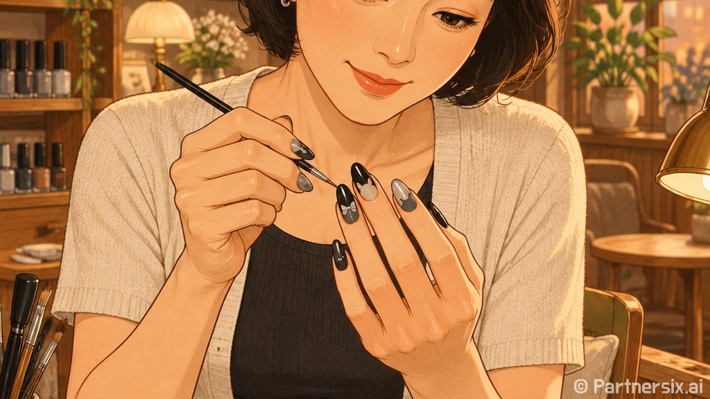 발렌시아가 키티 무드로 네일 해봤더니, 귀여운데 은근 세련됐던 진짜 이야기