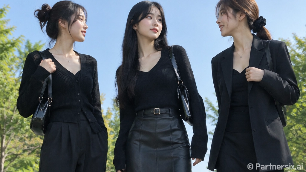 차정원 올블랙룩 보고 손끝까지 맞춰봤더니, 563만원 펜디 가방보다 먼저 보인 것