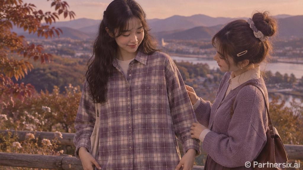 아이유 13만원대 체크셔츠가 화제라길래, 손끝까지 맞춰본 이야기