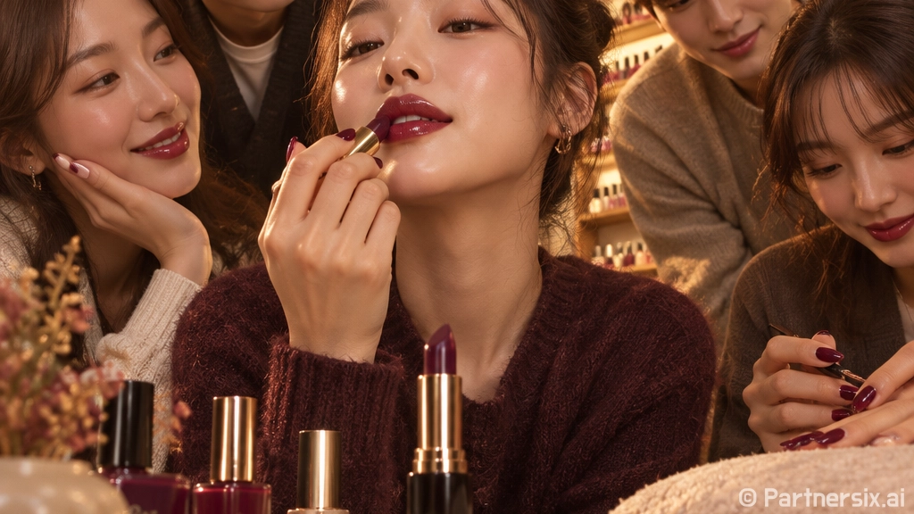 네일 손님이 바르고 온 맥 무화과 립스틱, 직접 발라보니 손끝 색까지 달라 보였어요