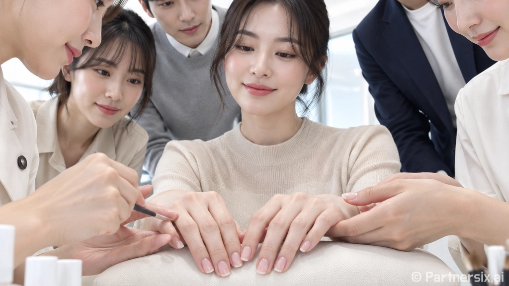 송혜교 네일 느낌 따라갔다가 손님들이 오래 유지한 진짜 이유