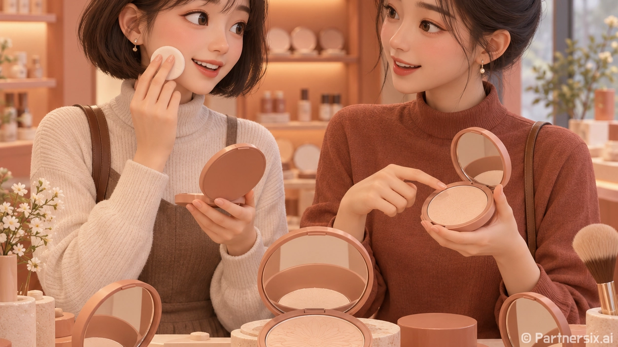 파우더를 먼저 올렸더니 화장이 뜬 손님에게 해준 진짜 순서 이야기