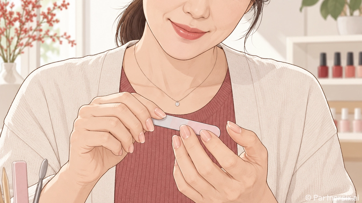 손톱관리소 대신 샵에서 3주 루틴을 바꿔드렸더니 손톱이 달라졌어요