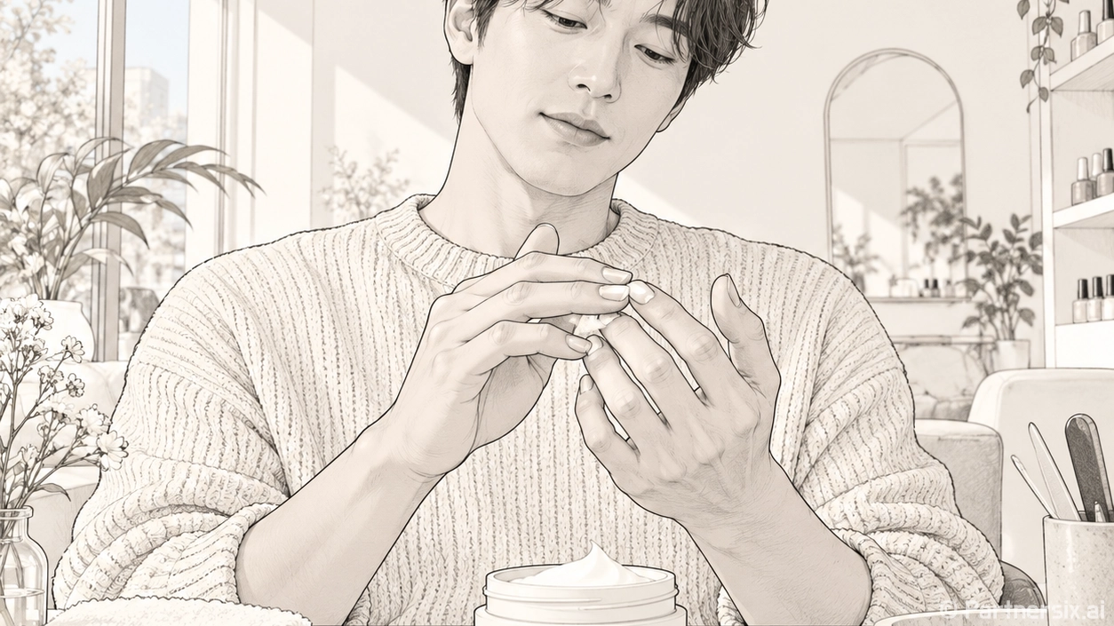 수분크림을 손톱에 발라봤더니, 큐티클 뜯는 습관이 먼저 줄었습니다