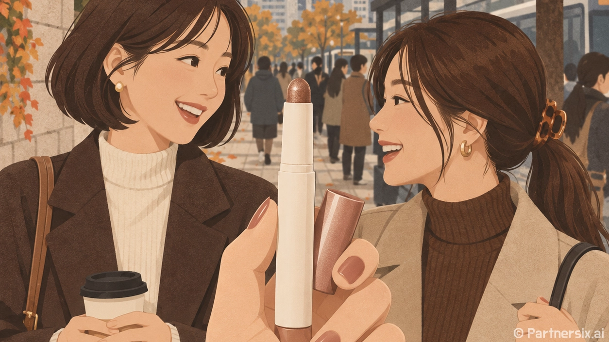 스틱 아이섀도우를 손에 쥐고 출근해봤더니, 바쁜 아침에 진짜 남는 것들
