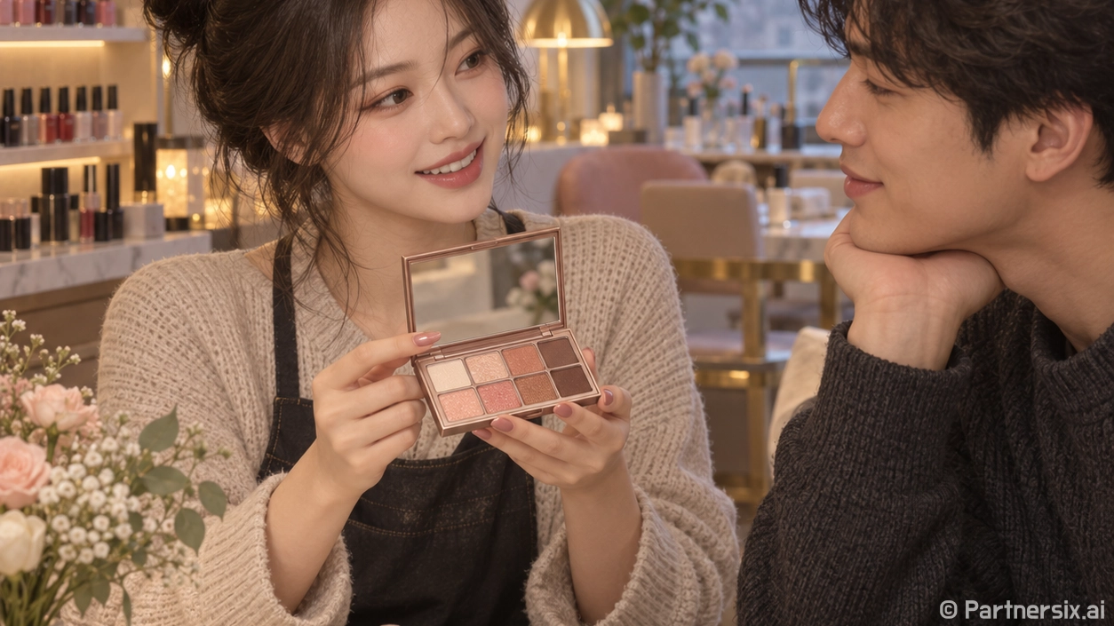 손끝 컬러 보다가 …