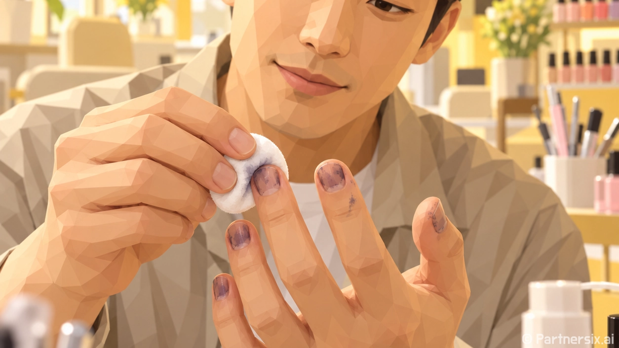 염색약 묻은 손톱, 샵에서 직접 지워보며 알게 된 진짜 지우는법