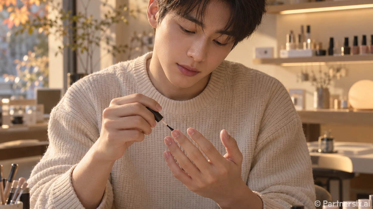짧은 네일 디자인, 손톱 짧은 손님에게 직접 얹어봤더니 달라진 것들