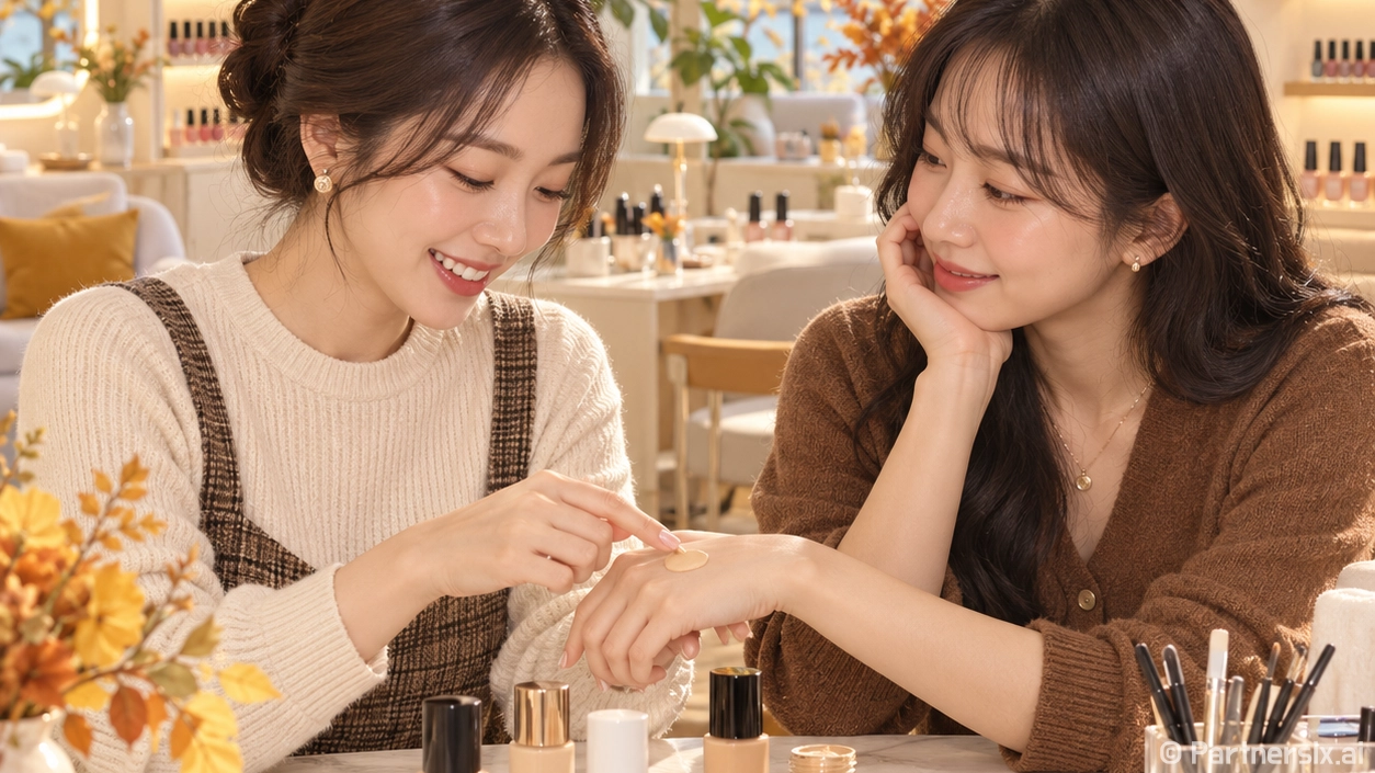 손님 손등에 발라보다가 알게 된 파운데이션추천의 진짜 기준