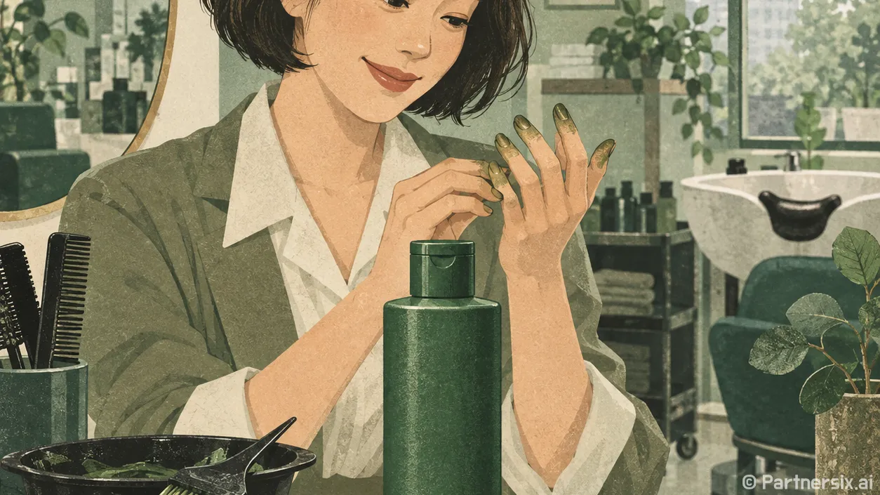 스미브 염색약 직접…