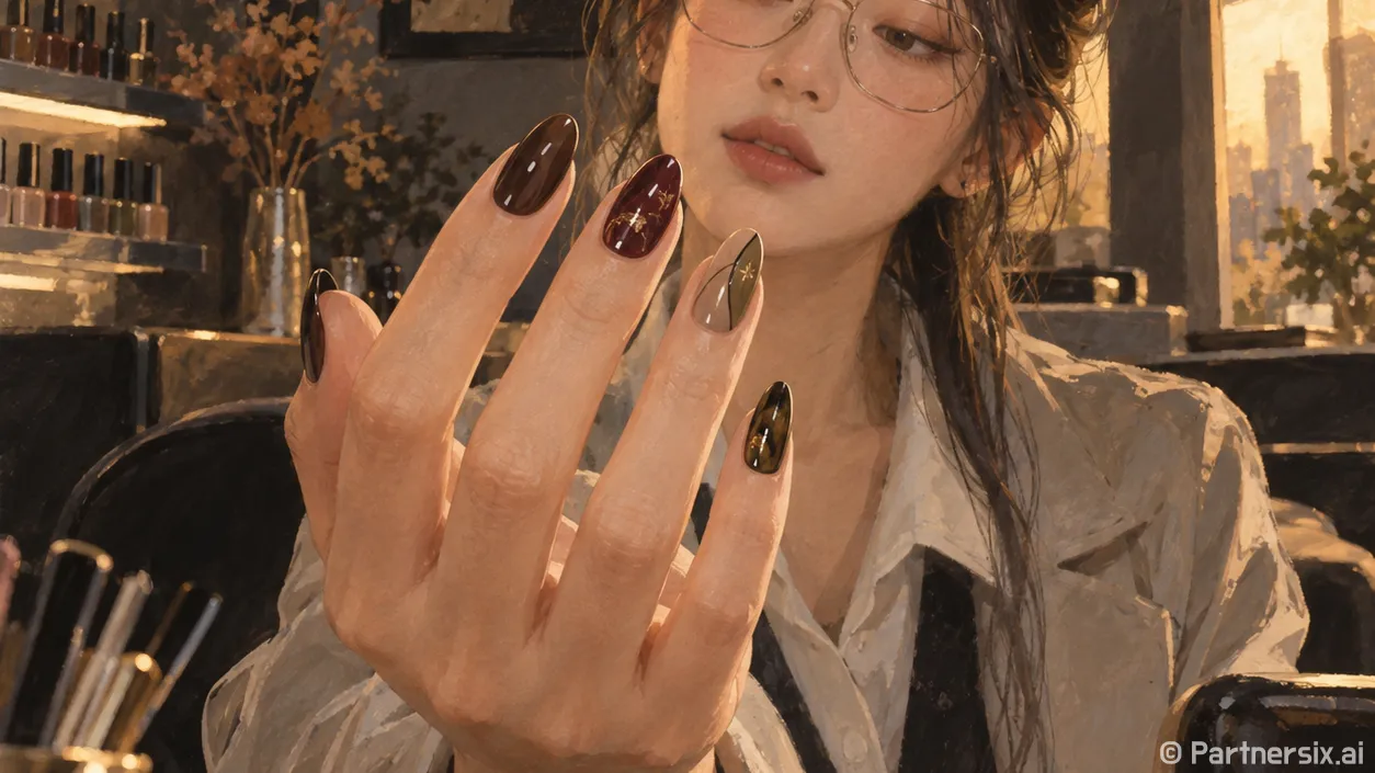 2026 가을 네일 디자인 손님 손에 올려봤더니