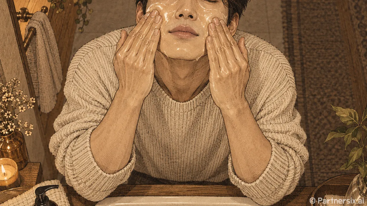 프리메라 클렌징오일을 쓰는 손끝이 눈에 들어왔다