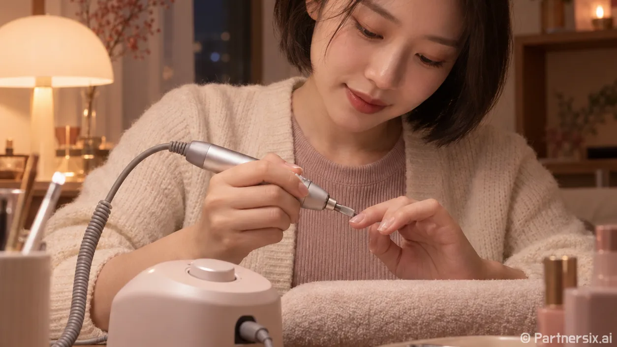 손톱 관리 기계 써보고 손끝이 달라진 이유