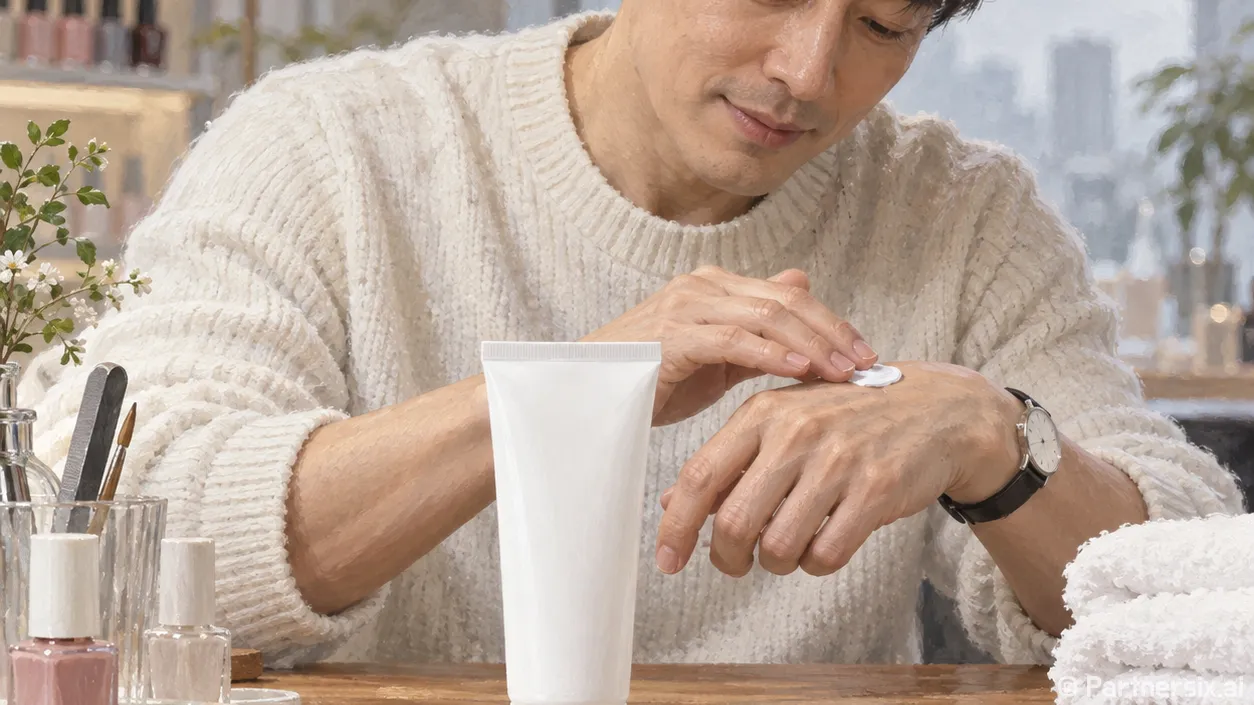 나소베 레티놀 크림을 손에 발라도 되냐는 질문을 받고
