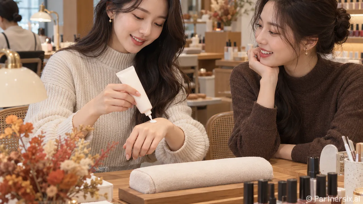 나인위시스 톤업크림을 손에 발라보니 보인 차이