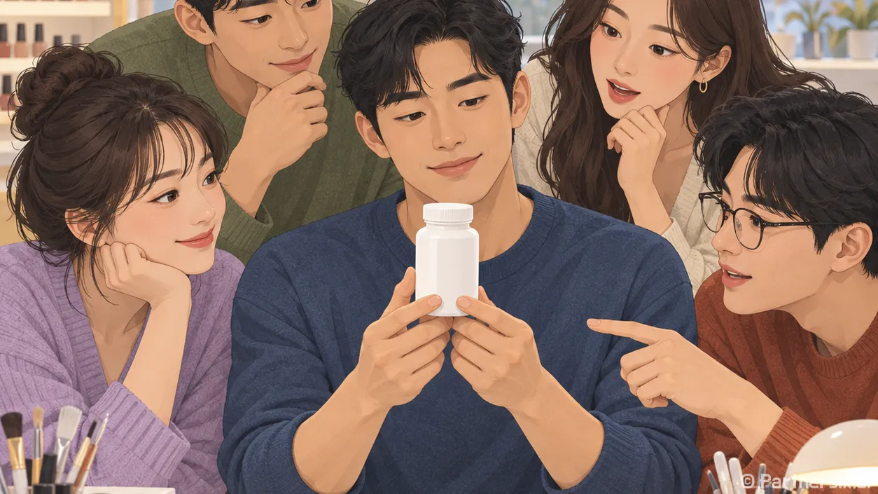 남자 탈모 영양제 묻던 손님에게 먼저 물은 것
