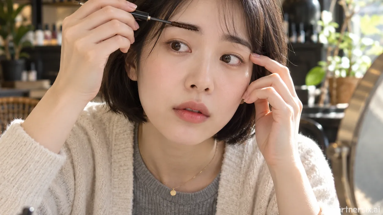 눈썹 셀프 염색 하려다 손이 멈춘 이유