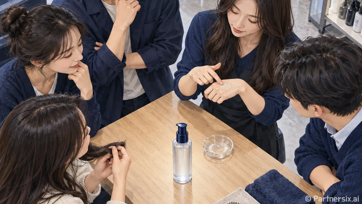 다이소 헤어 에센스 앞에서 한참 멈춘 이유